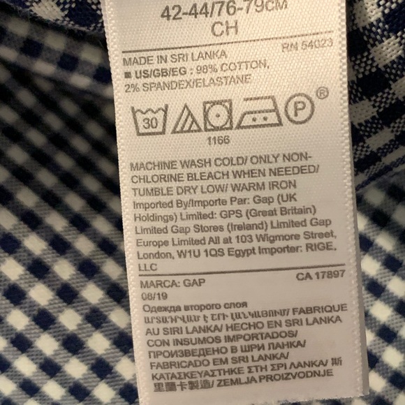 Gap men’s casual shirt - Picture 5 of 5